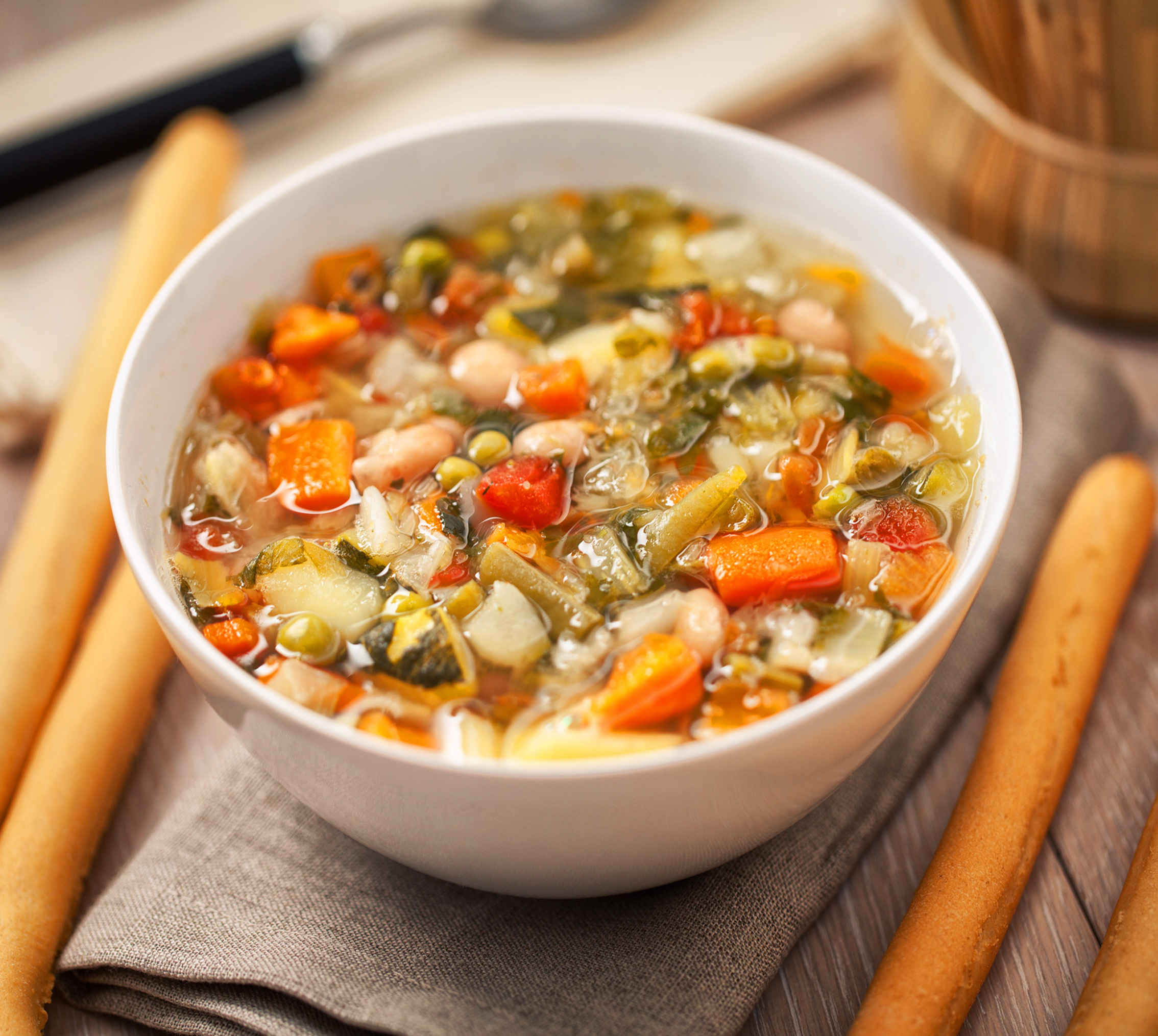 Sopa minestrone - Helios